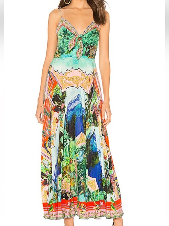 Camilla Dresses & Skirts - Camilla is Tie-Front Maxi Dress